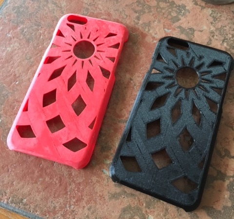 3D printed iPhone cases